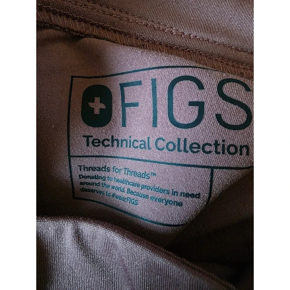 FIGS 18W‎ Zamora Jogger Scrub Pants Mauve Pink Unisex W18SW2005P Pockets